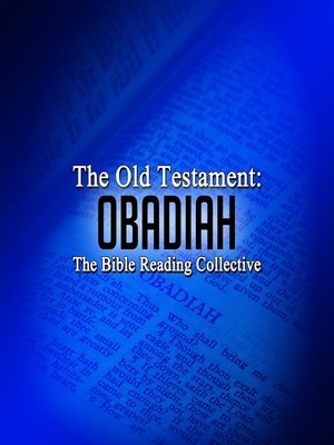cover image of The Old Testament: Obadiah